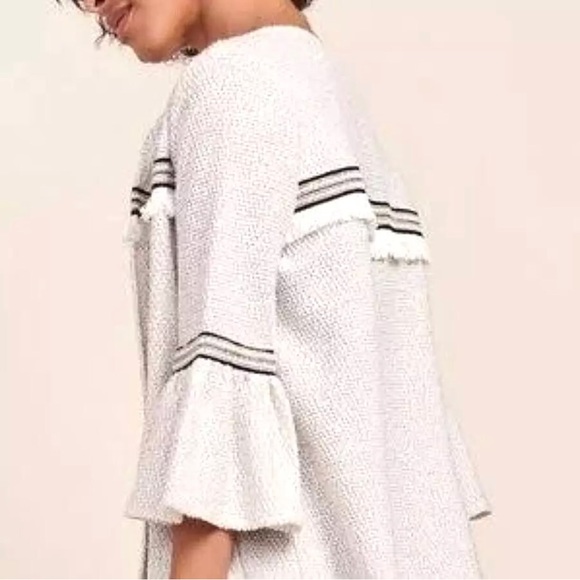 Jack by BB Dakota Fringe Open Front Cardigan Size Small - Picture 2 of 10